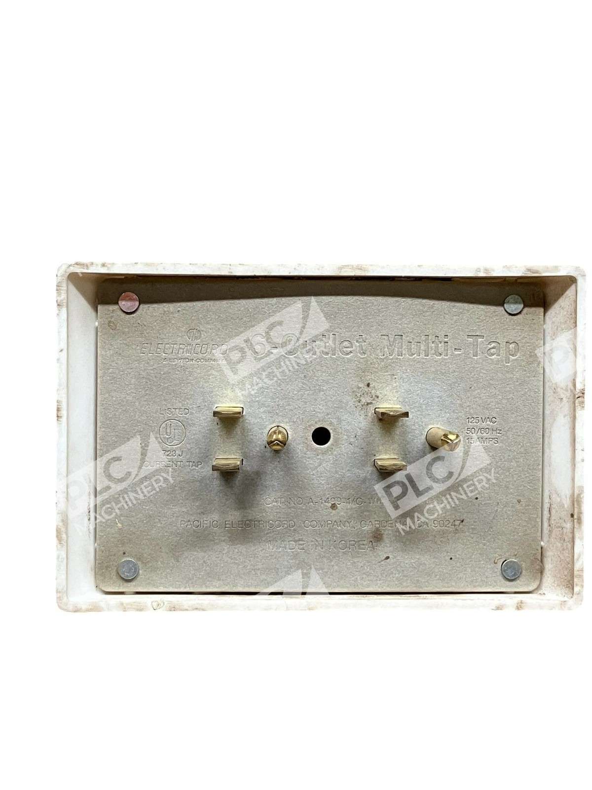 Pacific Electricord A-1499-1/C-WW 6-Outlet Multi-Tap Extender 15A 125V 50/60Hz - Image 3