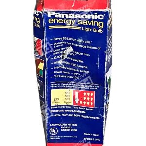 Panasonic Bulb 2075 20W Replacement For 75W Bulb Warm Color Light EFD20LEUHD 226658182474