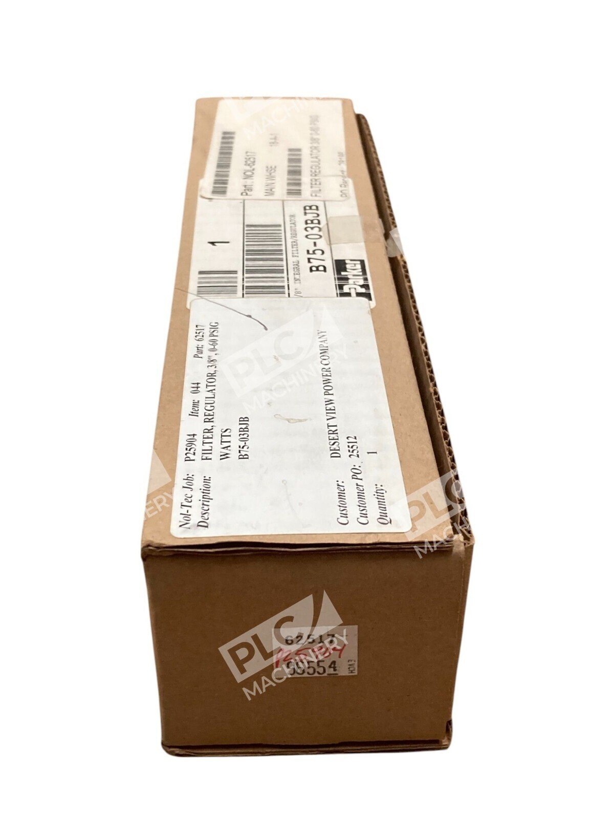 Parker Watts NOL-62517 1/8" Integral Filter Regulator B75-03BJB