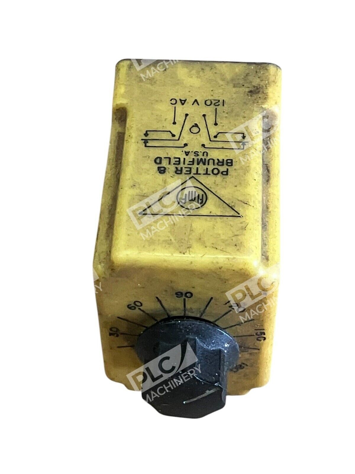 Potter Brumfield 1.8-180sec 10A 120VAC Time Delay Relay CDB38-70005 - Image 3