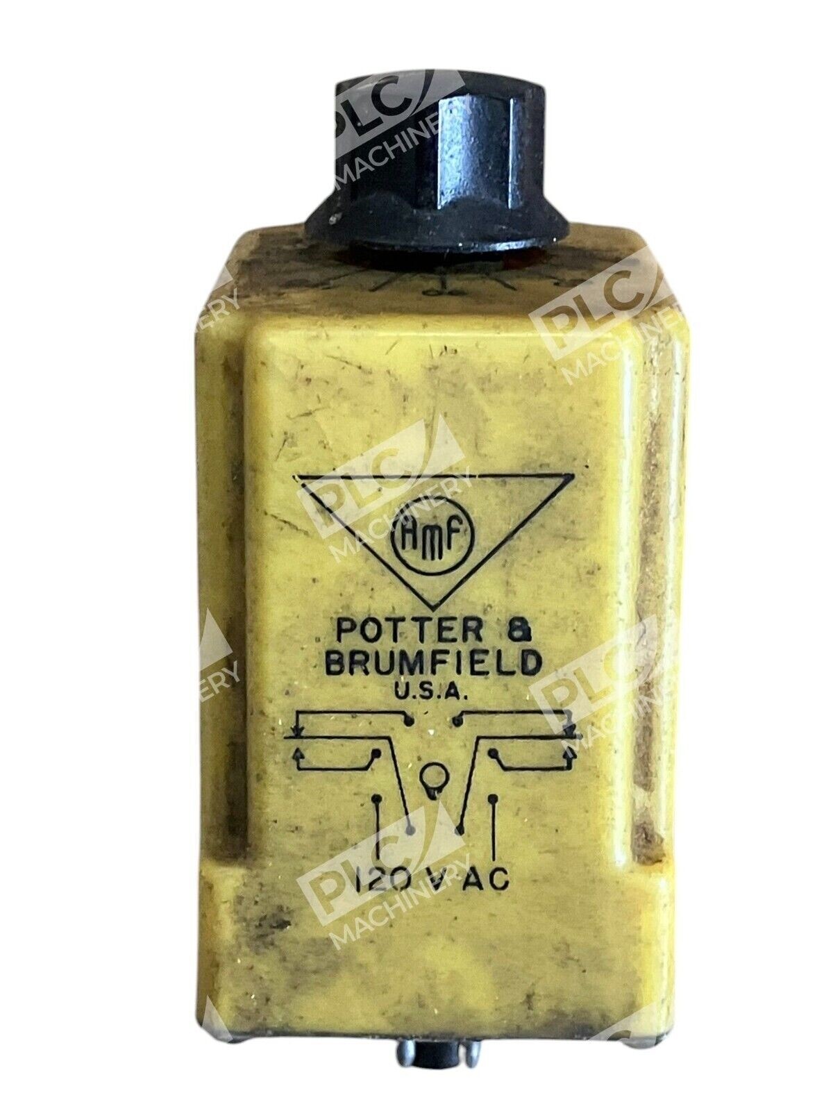 Potter Brumfield 1.8-180sec 10A 120VAC Time Delay Relay CDB38-70005