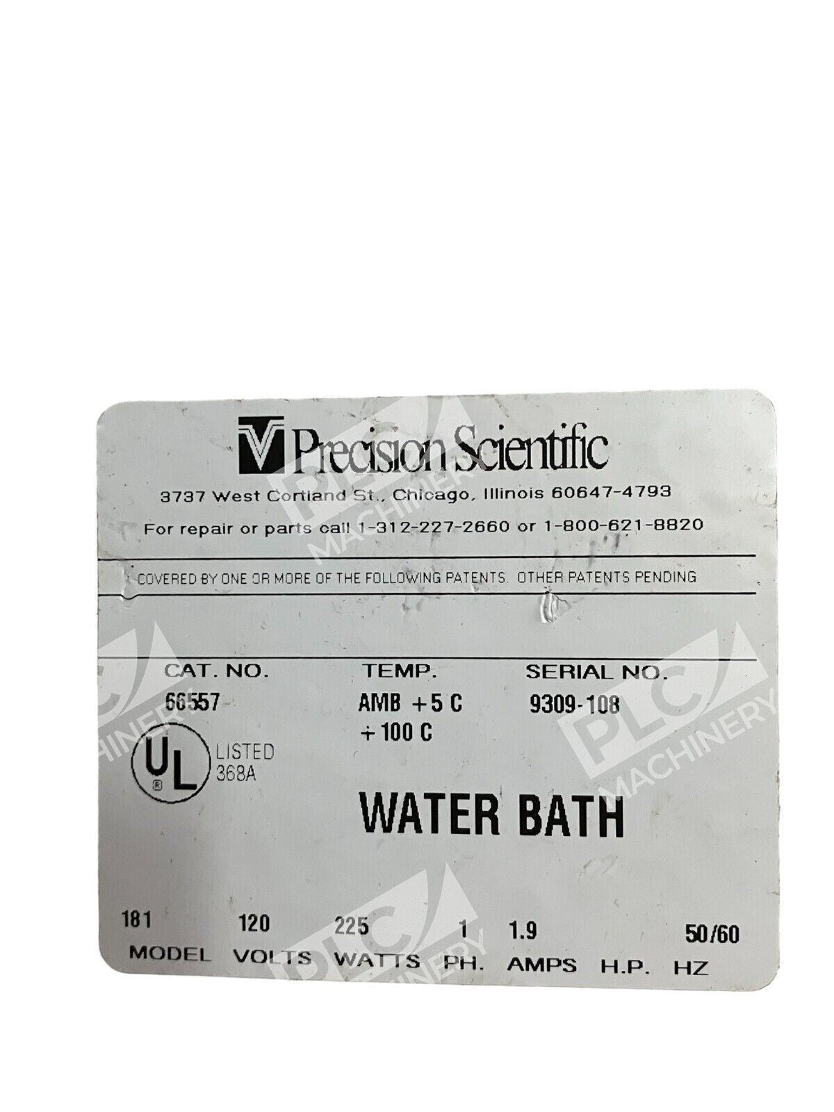 Precision Scientific 66557 All Stainless Steel Water Bath Model 181 - Image 6