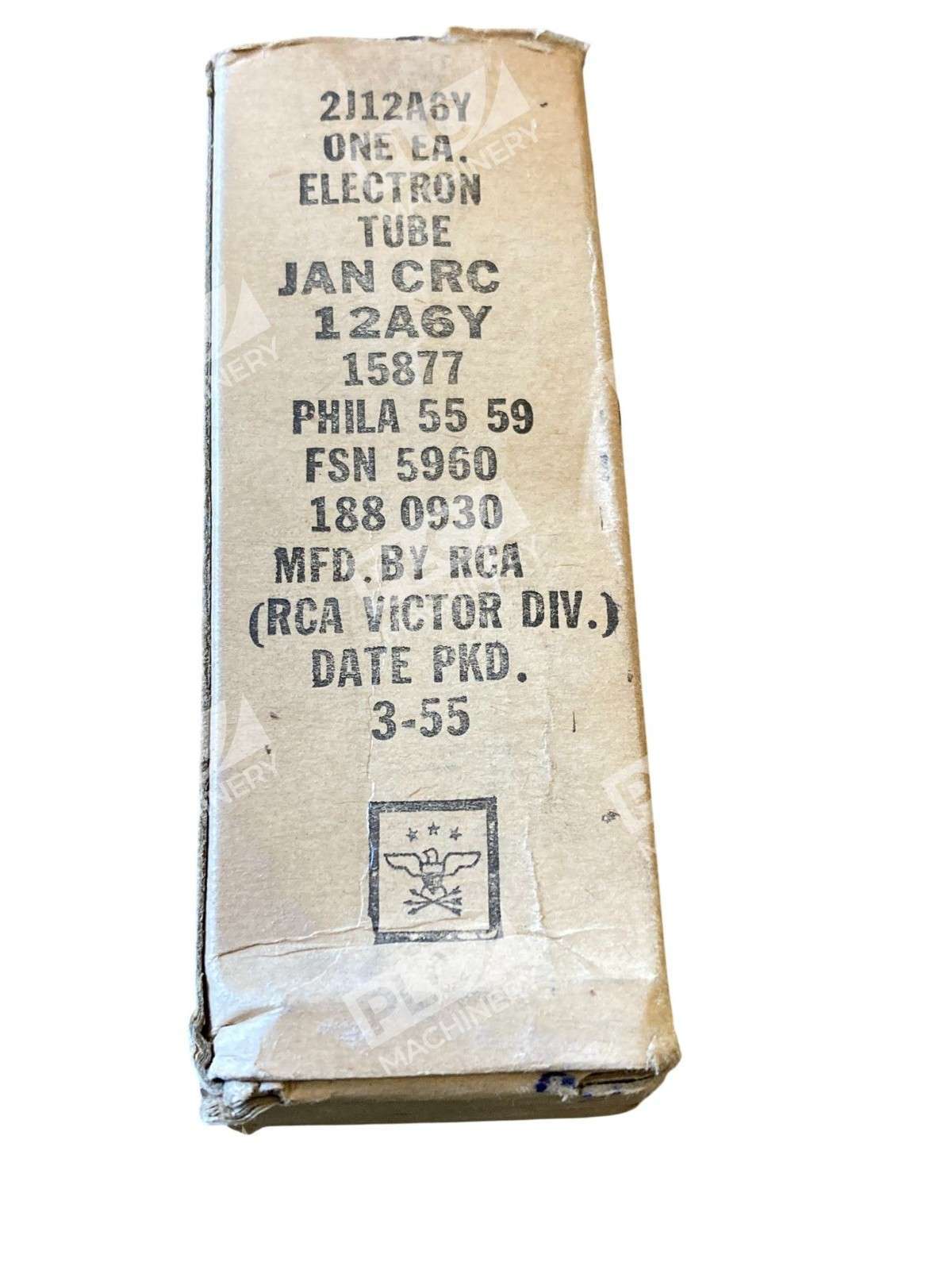 RCA JAN CRC-12A6Y Vacuum Tube Dual Diode NOS Military Grade - Image 3