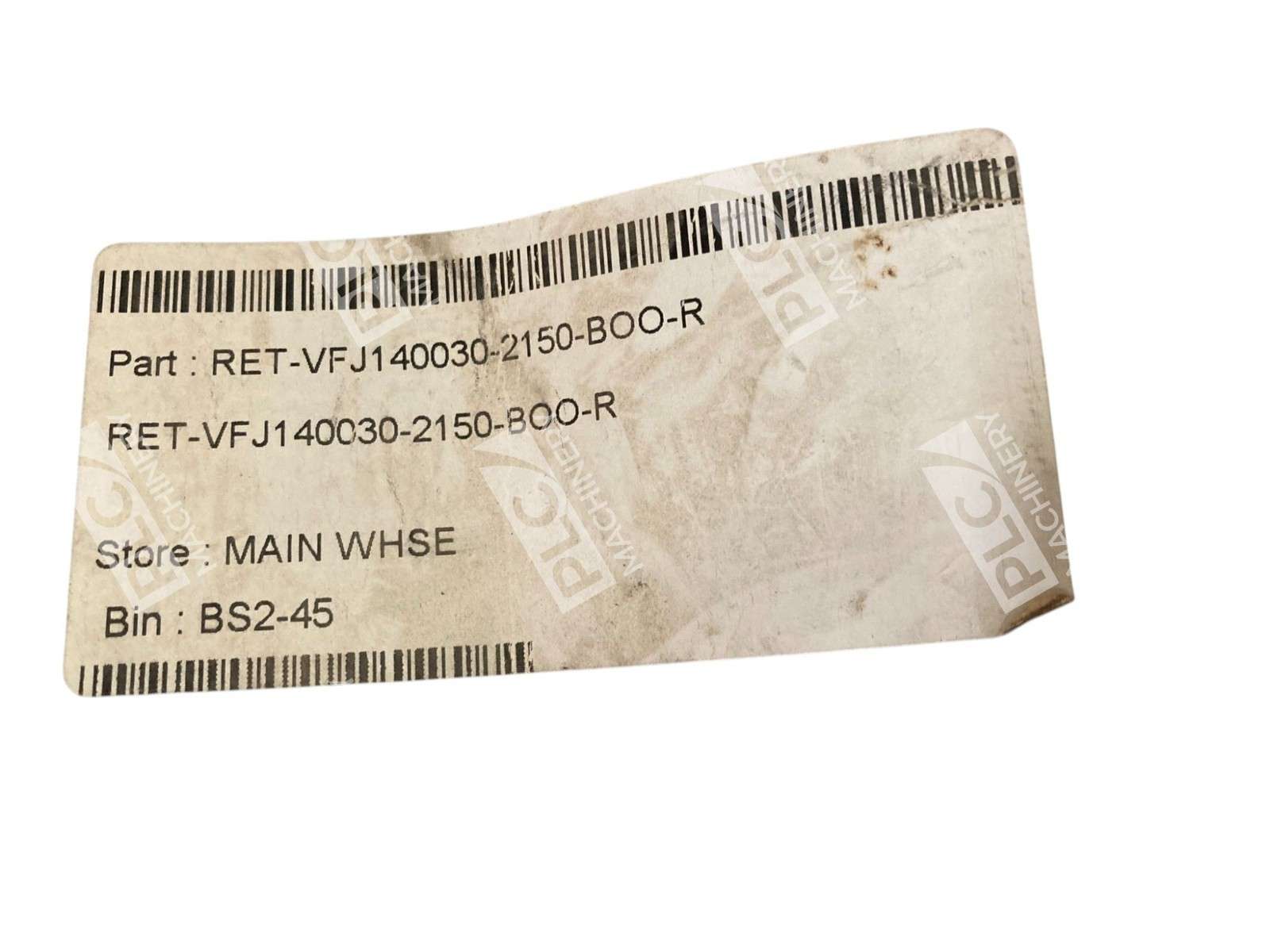 RET-VFJ140030-2150-BOO-R PCV10000 Bushing VFJ140030-2150 - Image 5