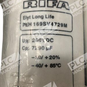 RIFA 280VDC 7290uF Elyt Long Life Capacitor PEH169SV4729M