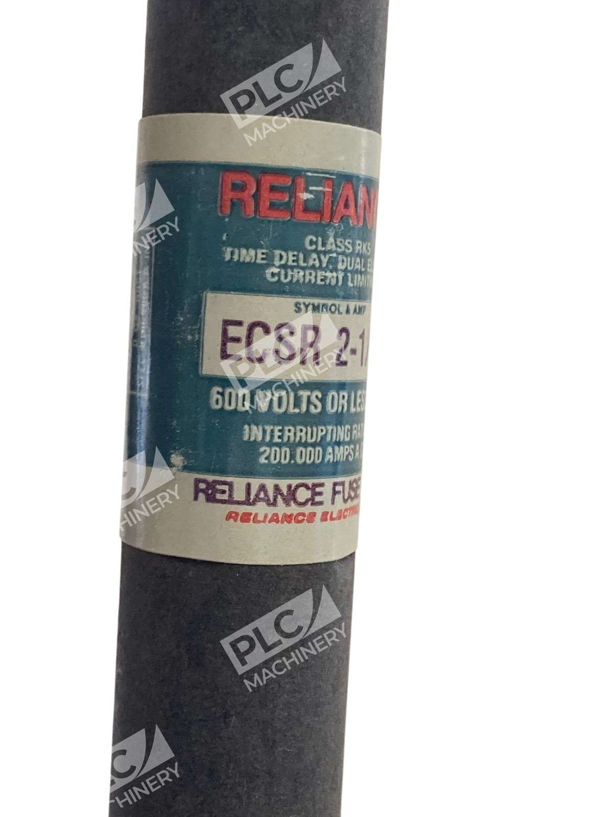 Reliance ECSR-2-1/4 2.25A Dual-Element Time-Delay Class RK5 Fuse Lots of 3 - Image 9