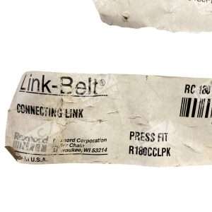 Rexnord Link Belt RC180 Connecting Link Press Fit Master Link 297837442744