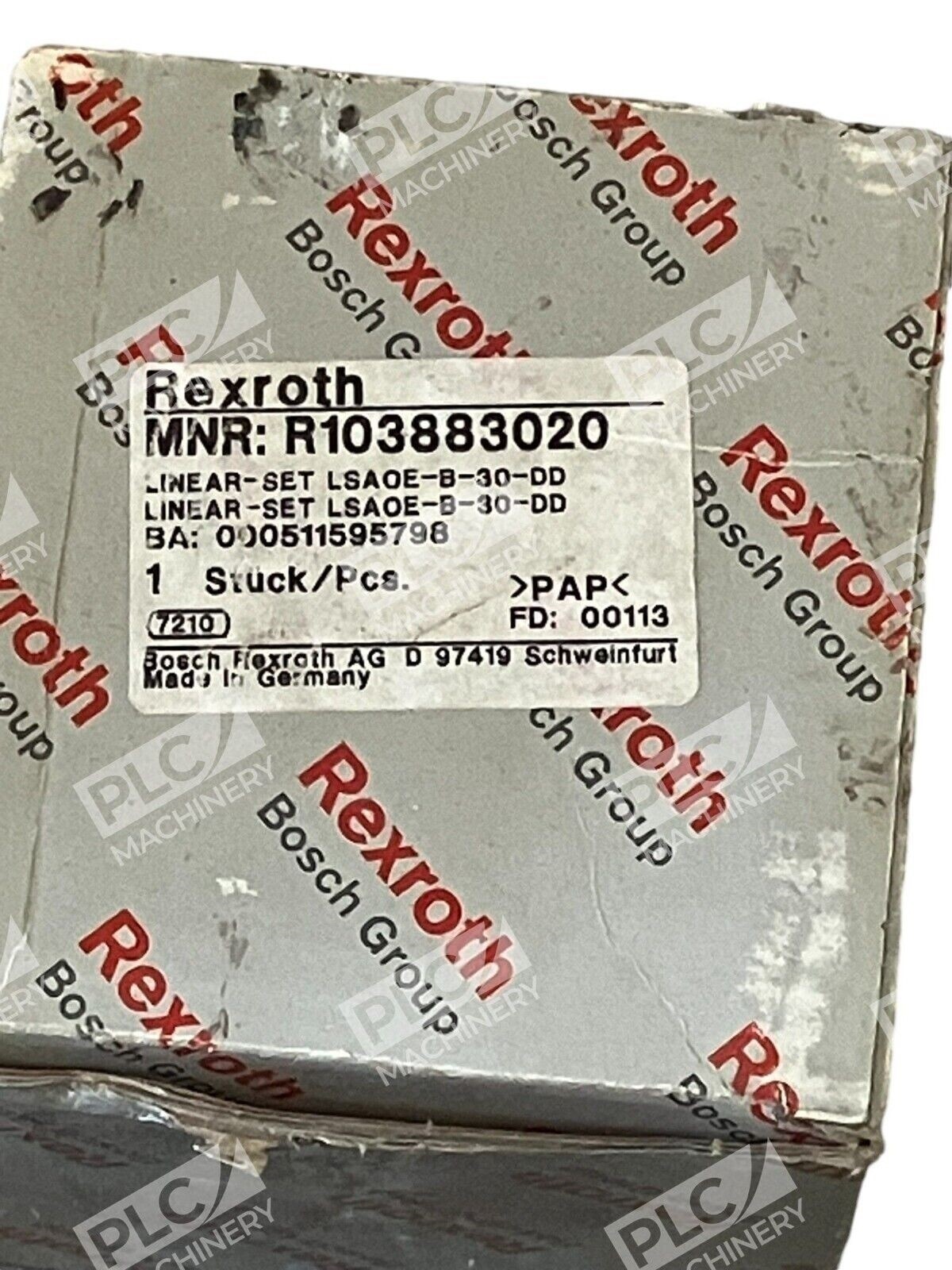 Rexroth Linear Set LSAOE-B-30-DD R103883020 - Image 3
