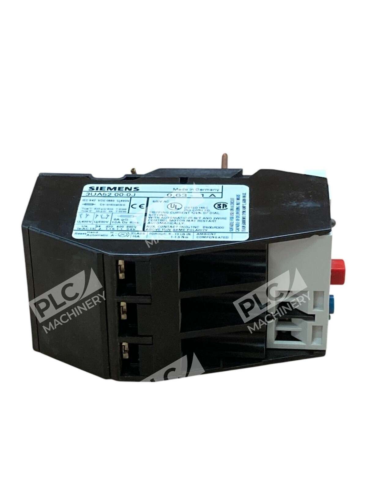 Siemens 3UA5200-0J 0.63A-1A Overload Relay 3UA52 00-0J - Image 8