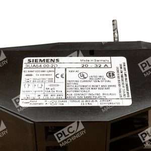 Siemens 3UA5400 2D Overload Relay 20 32A 3UA54 00 2D 226794322994