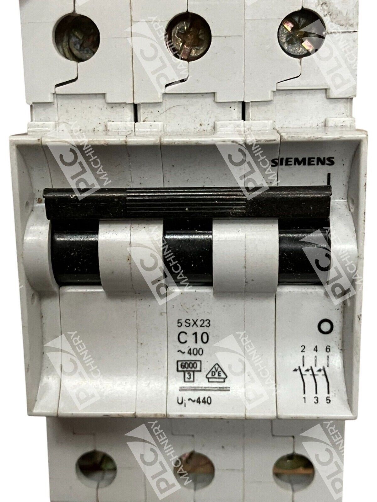 Siemens 5SX2-310-8 3 Pole 10A Circuit Breaker 5SX23C10 - Image 3