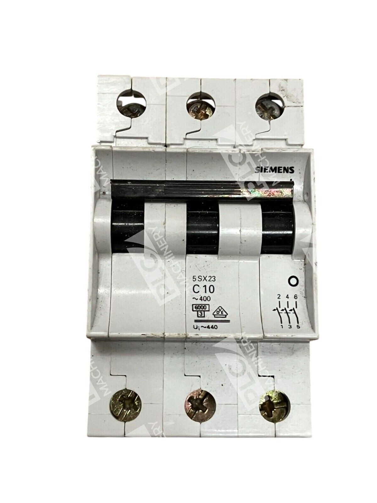 Siemens 5SX2-310-8 3 Pole 10A Circuit Breaker 5SX23C10