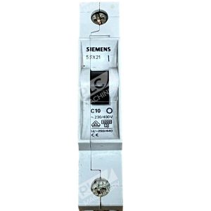 Siemens 5SX21-C10 1 Pole 10A Circuit Breaker 5SX2-110-7