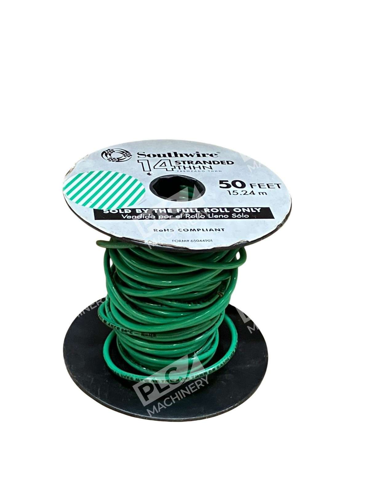 Southwire THHN 14 Str Cu Gn 50SpC 14 AWG THHN Stranded Copper Wire Green 50 ft