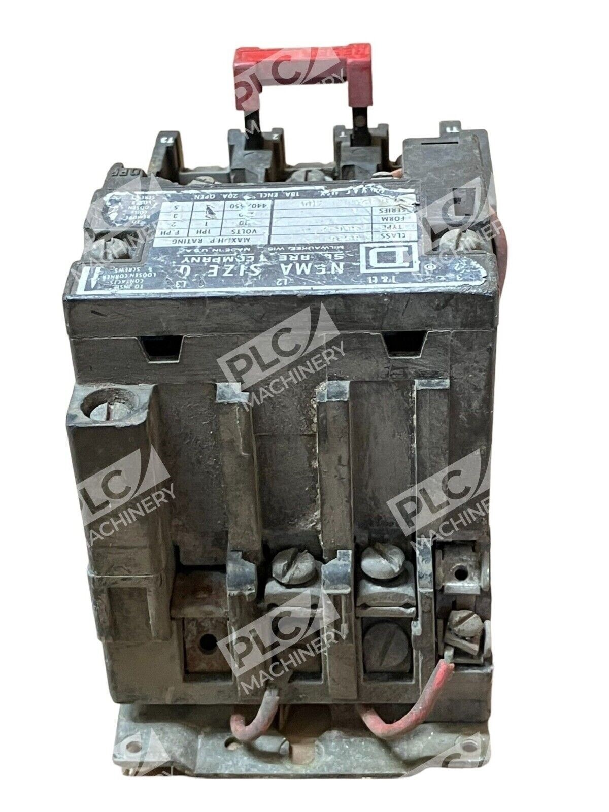 Square D 8536 SEG-2 Nema Size 0 Starter 600VAC - Image 5