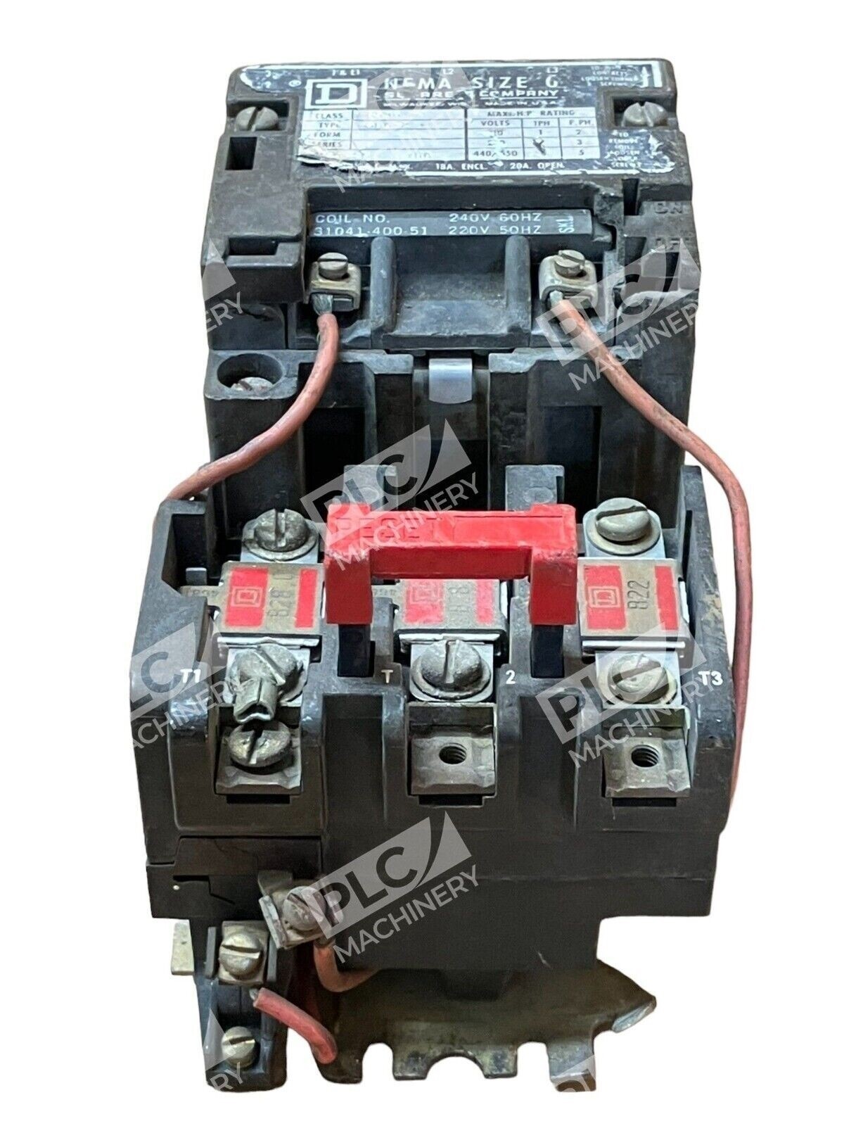 Square D 8536 SEG-2 Nema Size 0 Starter 600VAC - Image 6