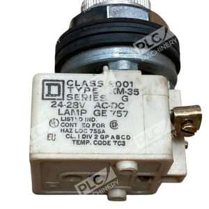 Square D 9001‑KM‑35 (Harmony 9001K) 30 mm 24‑28 VAC/DC Incandescent Pilot Light