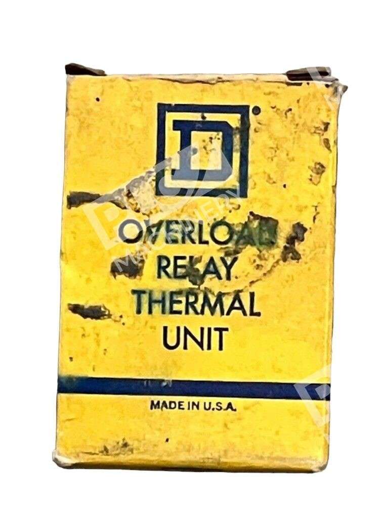 Square D NX20 Overload Relay Thermal Unit