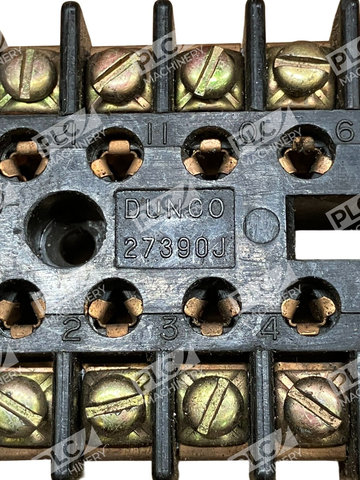 Struthers-Dunn 27390 12-Pin Relay Socket 10A 600V Panel Mount Screw Terminals - Image 5