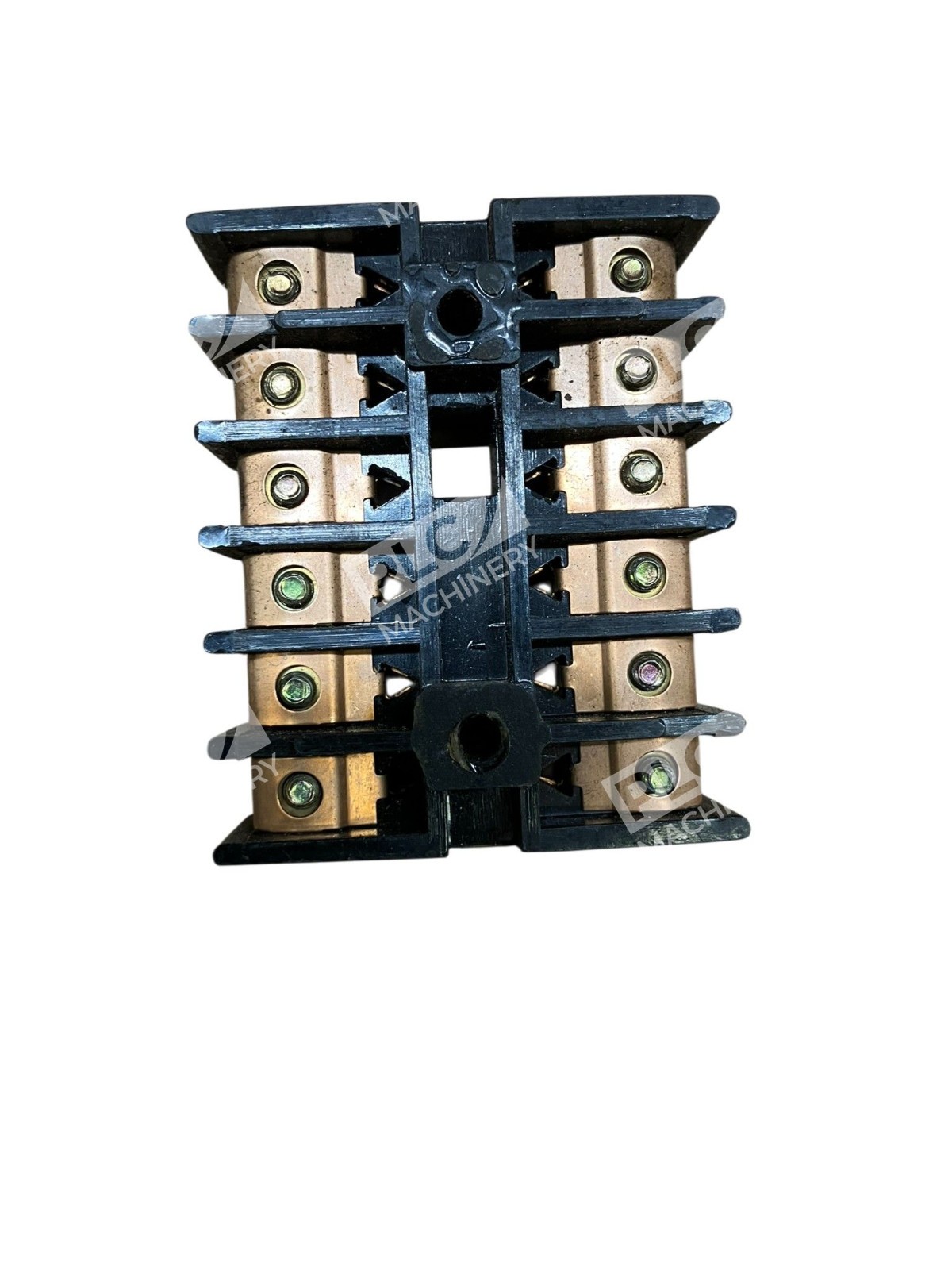 Struthers-Dunn 27390 12-Pin Relay Socket 10A 600V Panel Mount Screw Terminals