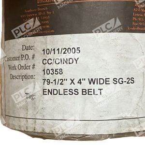 Sun Belt 10358 79 12 x 4 Wide SG 2S Endless Belt 226987220844