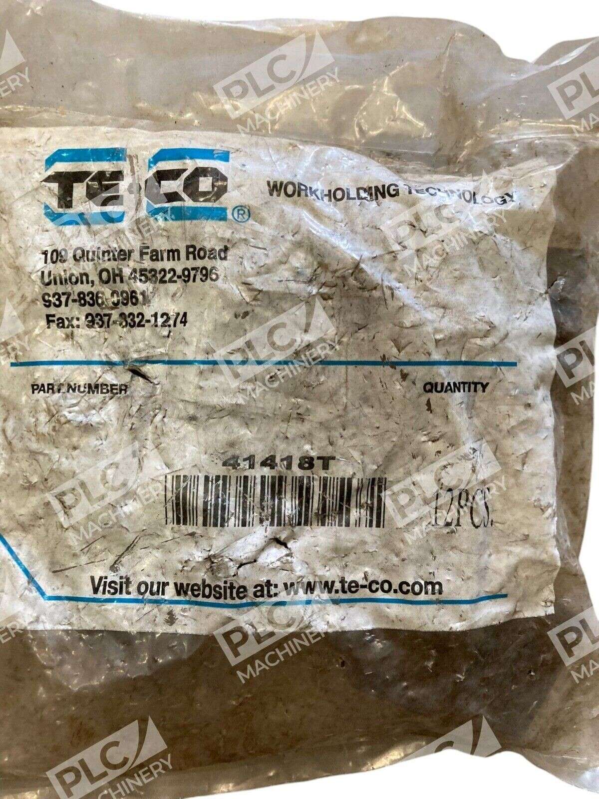 Te-Co T-Slot Nut Workholding Technology (Bag of 12) 41418T - Image 3