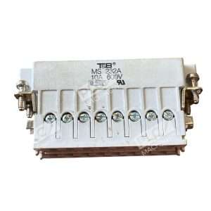 Thomas Betts Pos E Kon MS232A Connector Insert Male Plug 10A 600V