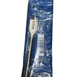 Tru Cut 617506 H25-430 3/4" 6" Spade Wood Bit WB.750