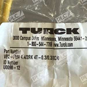 Turck 3M 2 Branch Splitter Cordset VB2 FSM442RK4T 0303X0R 226477695274