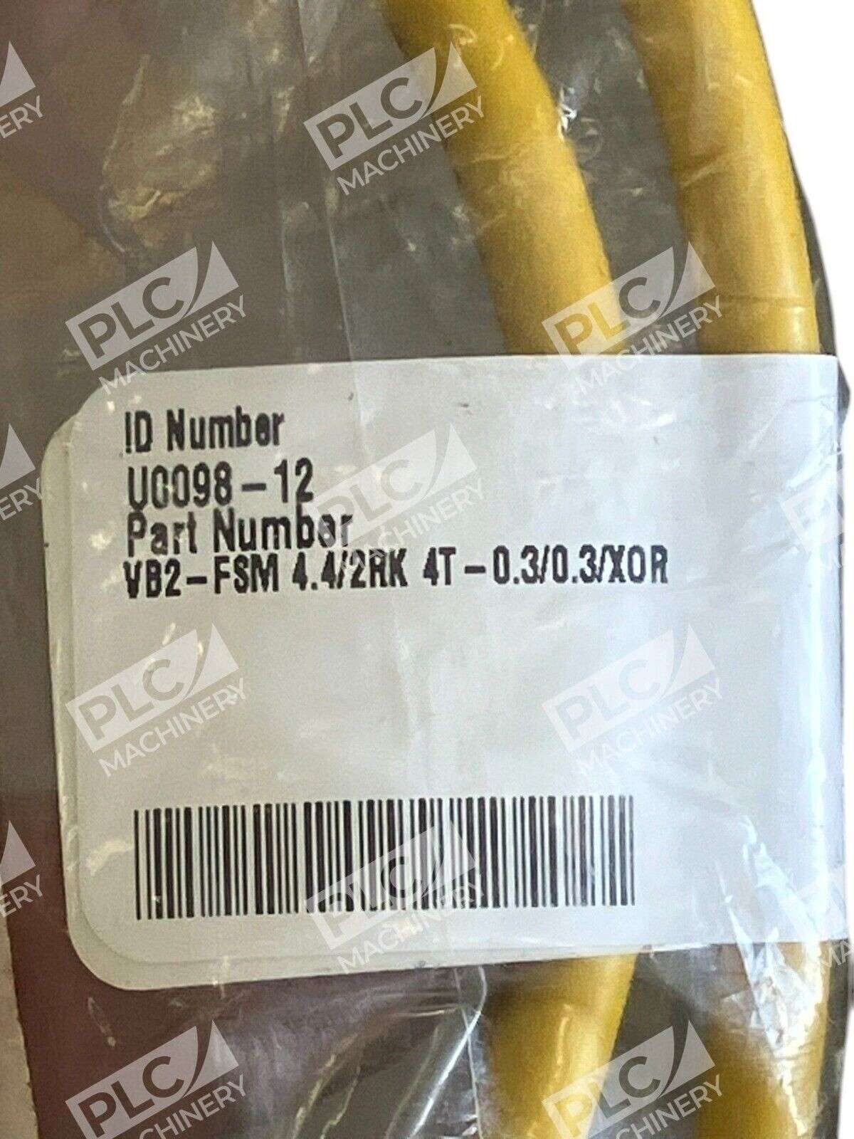 Turck .3M 2-Branch Splitter Cordset VB2-FSM4.4/2RK4T-0.3/0.3/X0R - Image 5