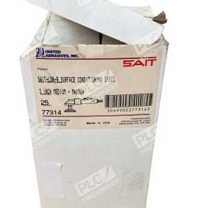 United Abrasives 77314 3" Sait-Lok-R Surface Cond. Discs Medium MAROON 25 pack