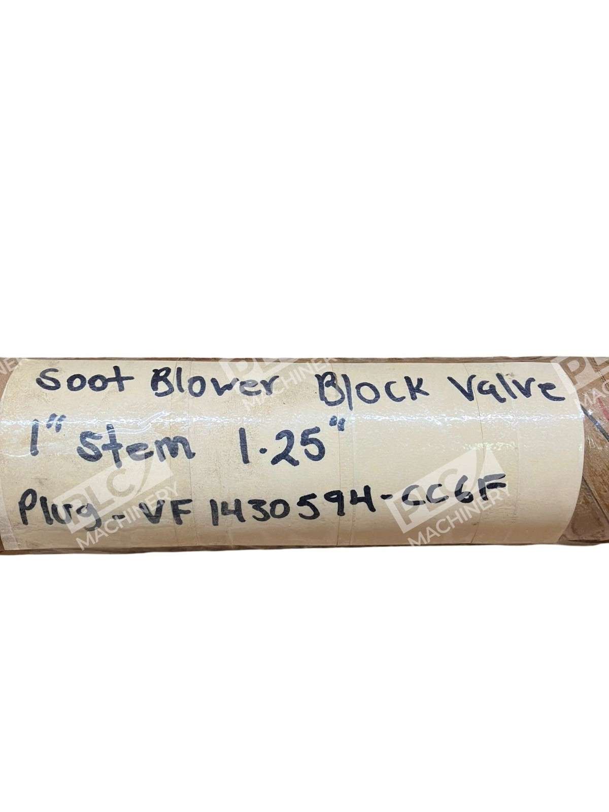 VF1430594-CC6F Soot Blower Block Valve Plug Stem 1" x 1.25"