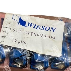 Wieson 3110 D Connector 3110 15FAUNSIXW Bag of 10 226982943264