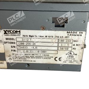 Xycom Automation 3112T 1200 256 2K Operator Interface 226987217574