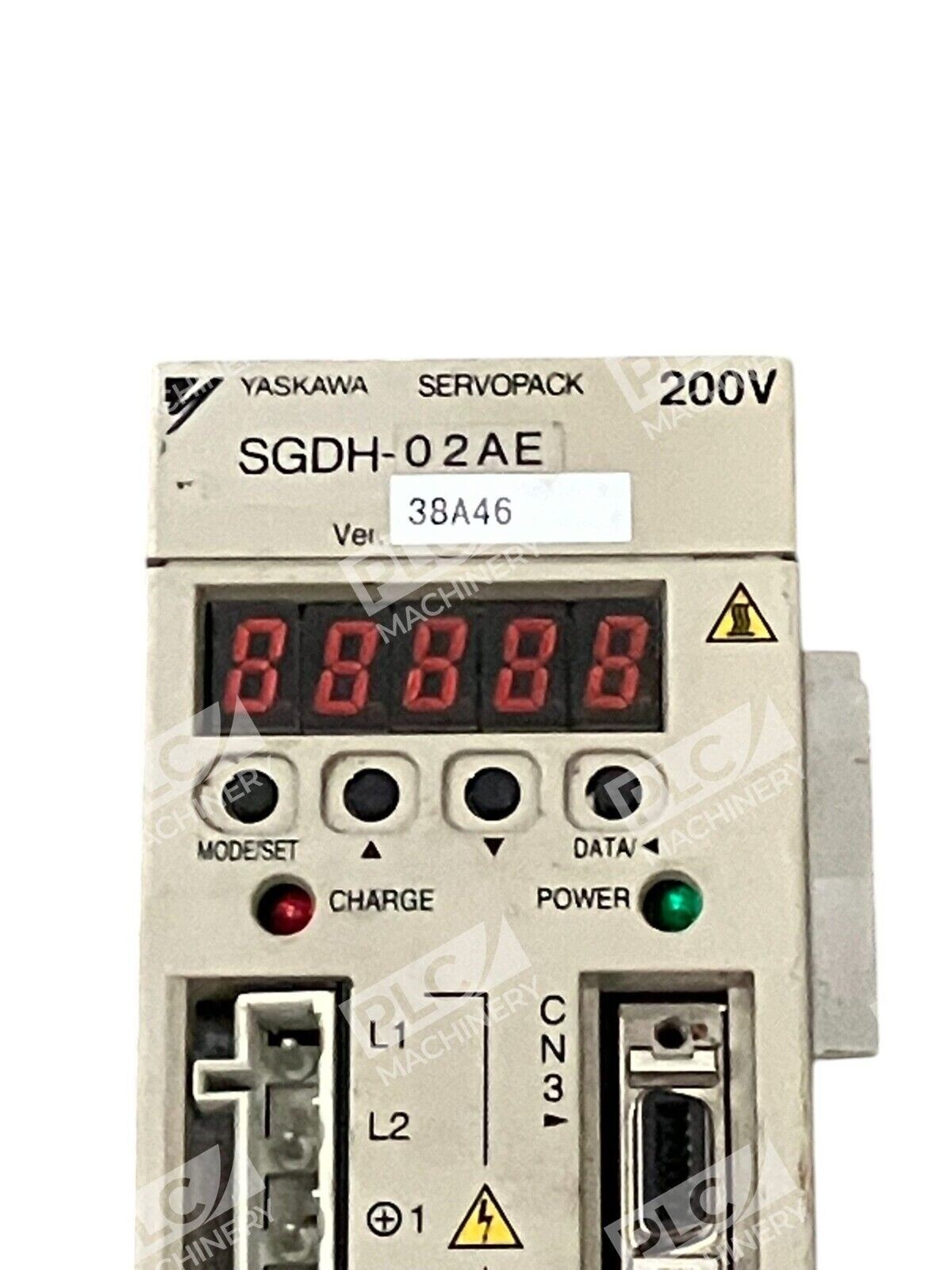 Yaskawa KCC-REM-Yec-SGDH02AE1-004 200V Servopack SGDH-02AE - Image 3