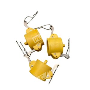 Yellow Cam Lever Cap (lot of 3)