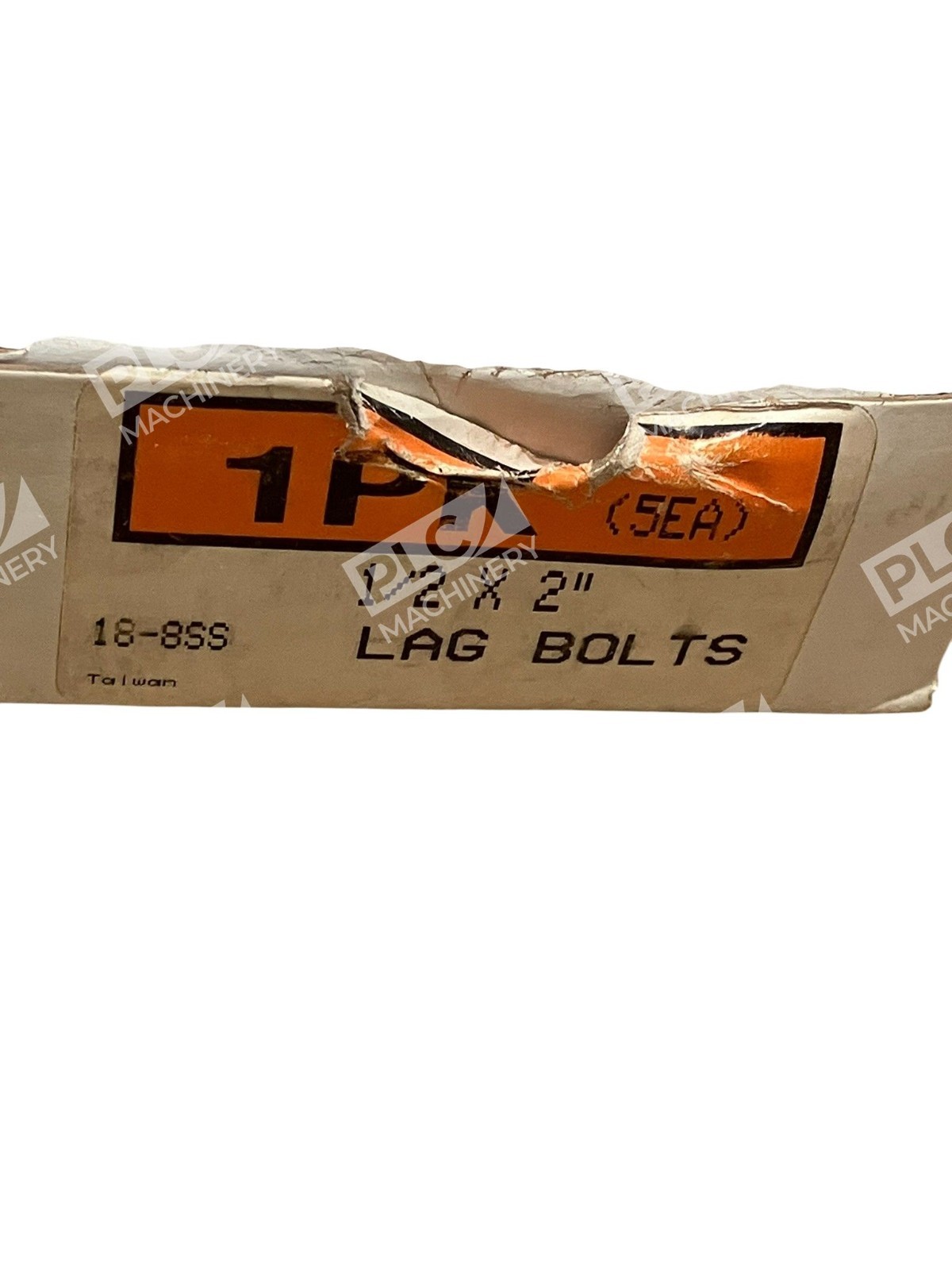 18-8SS Lag Bolts 1/2 X 2" (Box of 5)