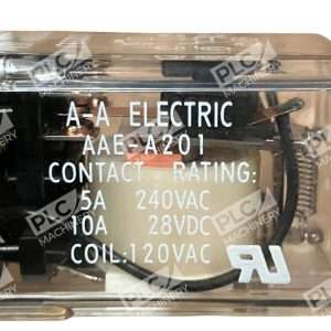 AA Electric 5A 10A 120VAC Relay AAE A201 With Base 25X6HP 226585524575