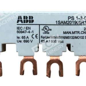 ABB 1SAM201906R1103 24WR MANMTR CNTRLR 65A 690V Busbar PS1 3 0 65 226818758535