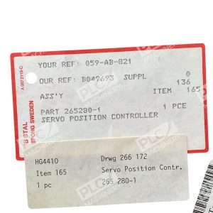 ABB Stal Servo Position Controller 265280 1 226847442005