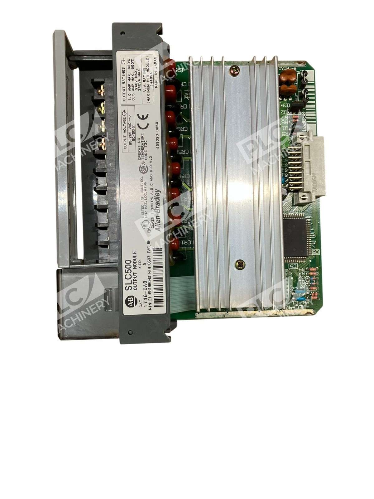 Allen-Bradley 1746-OA8 SLC500 AC Output Module 8-Point C-8730-4251-3 SER. A - Image 5