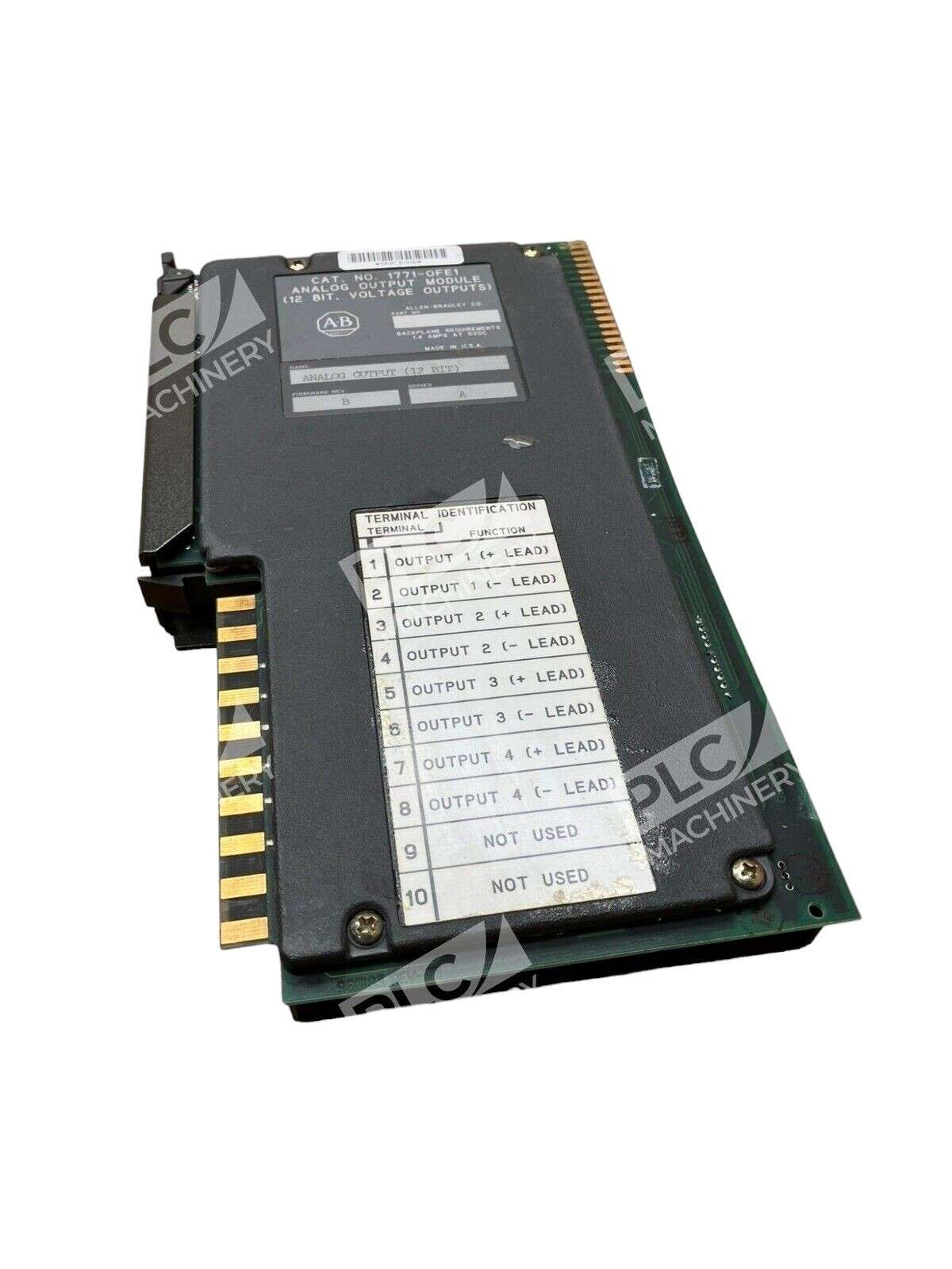 Allen Bradley 1771-OFE1 /A Analog Output Module (12 Bit, Voltage Outputs)