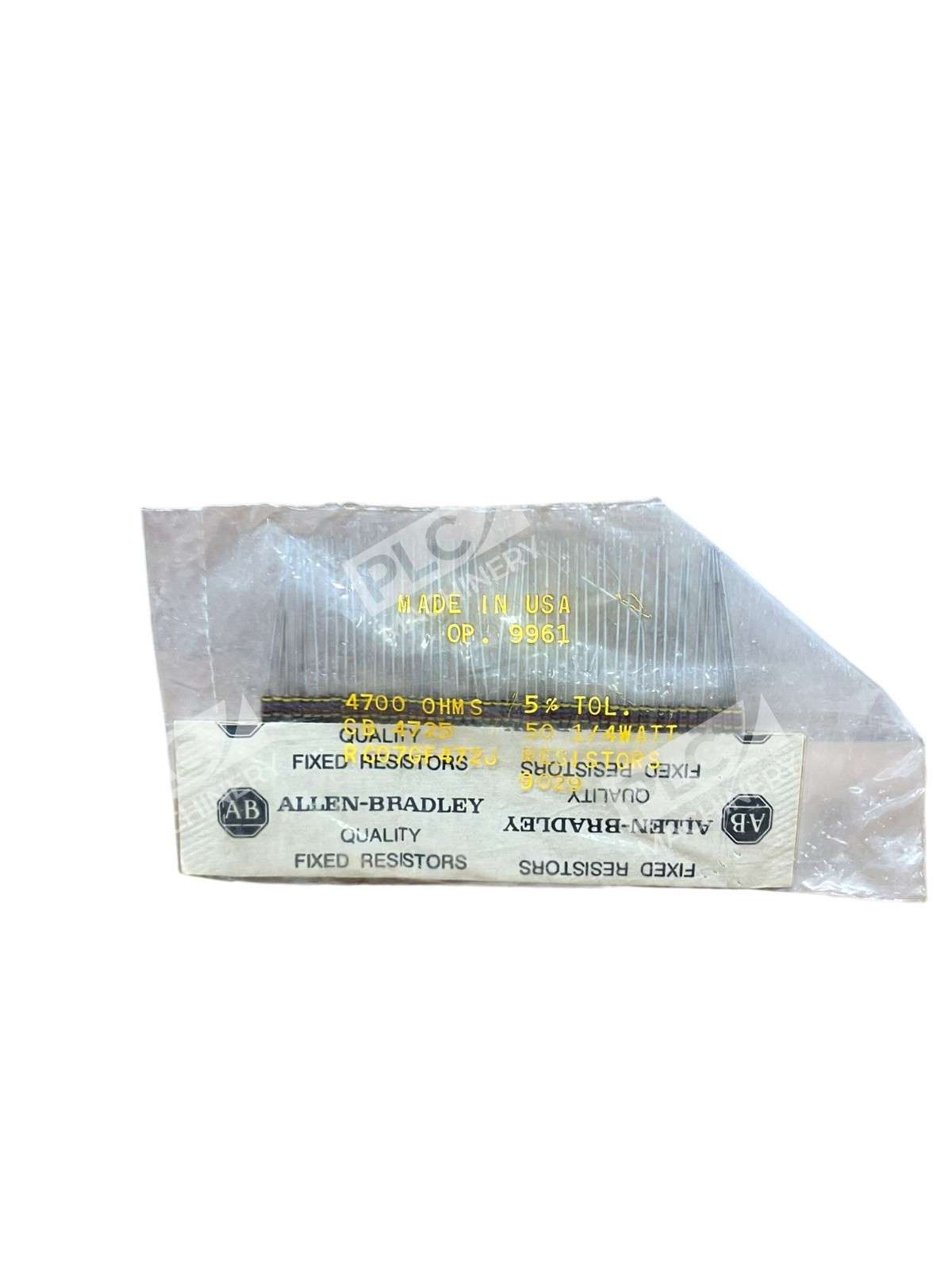 Allen-Bradley 4.7KΩ 0.25W ±5% Carbon Composition Resistor RC07GF472J - Image 4