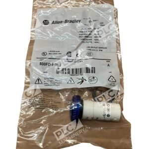 Allen Bradley 800FD-P6N3 /A Blue Pilot Light New In Box