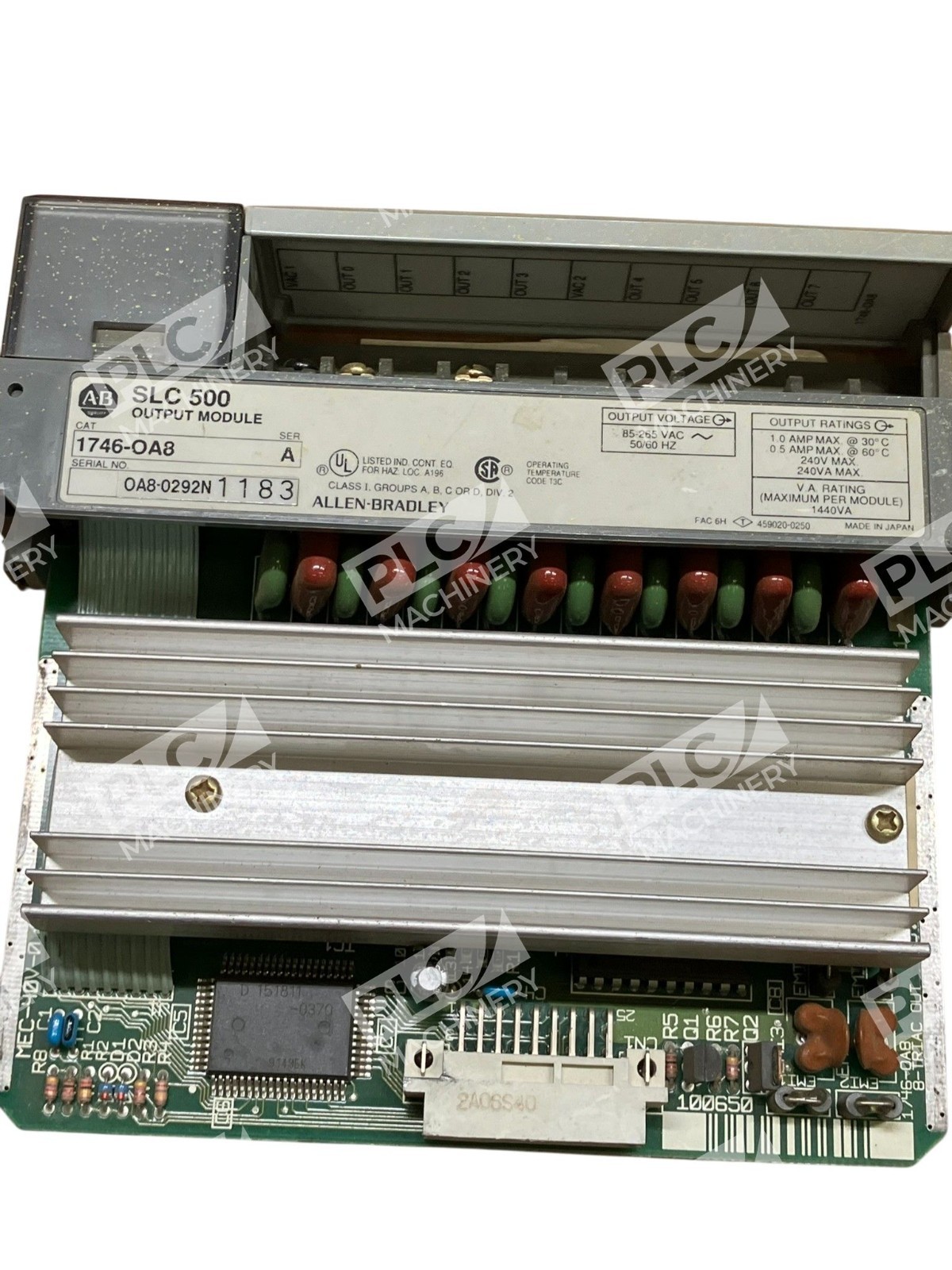 Allen Bradley AB SLC 500 Output Module 1746-OA8 /A - Image 3