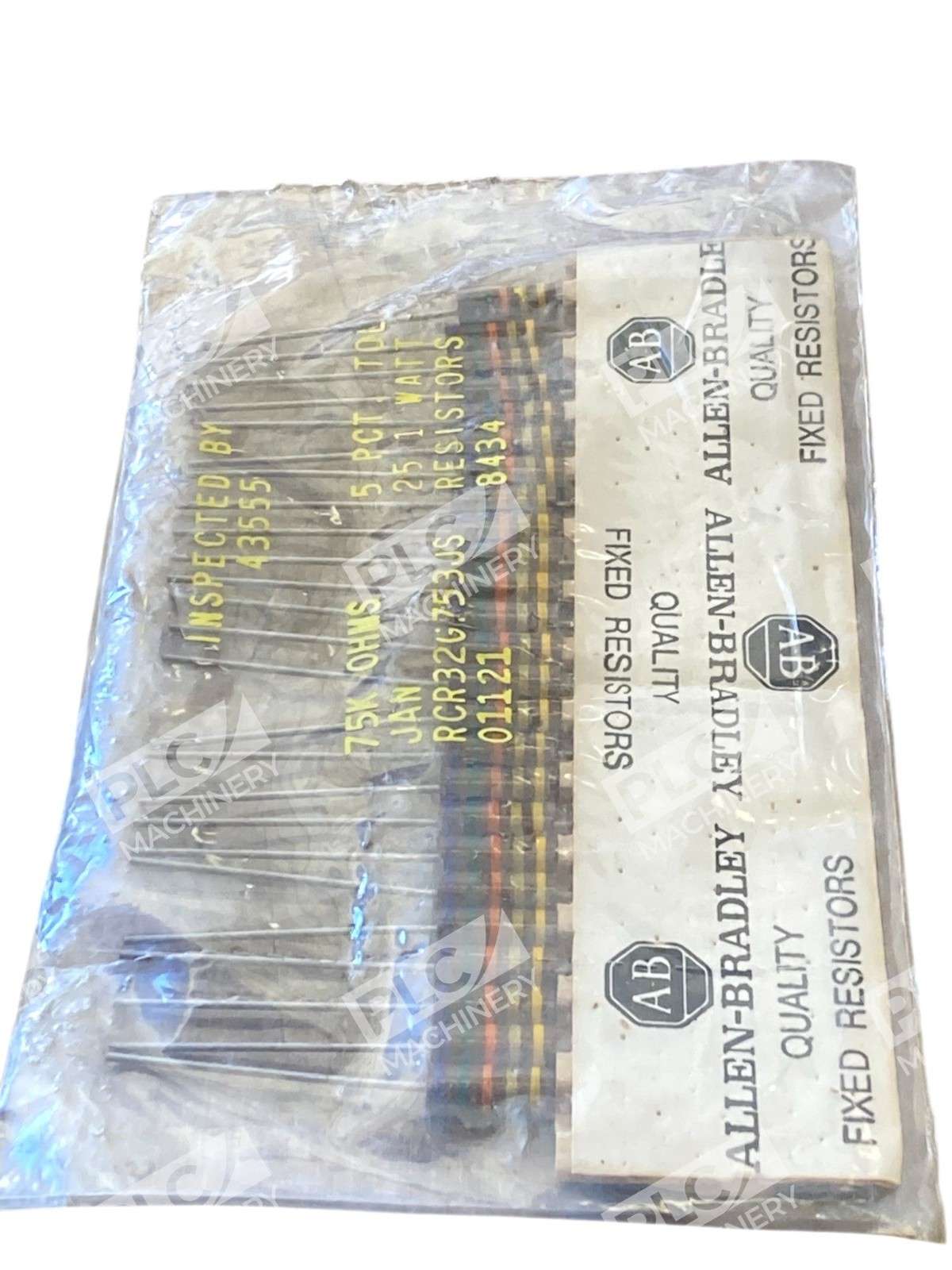 Allen-Bradley RCR32G753JS Carbon Composition Resistor 75KΩ 1W ±5%