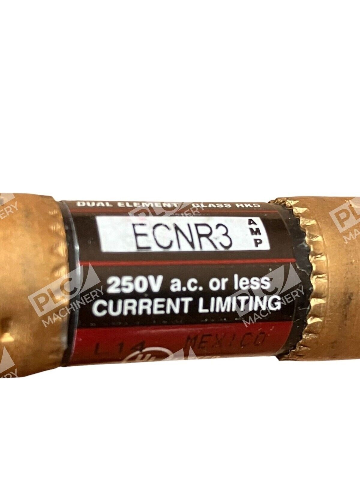 Bullet Fuses ECNR3 Fuse 250V 3A RK5 Edison Fusegear (Box of 10) - Image 5