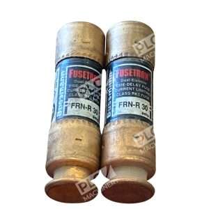 Bussmann Fusetron FRN-R-30 30A 250V Dual-Element Time-Delay Fuse Lots of 2