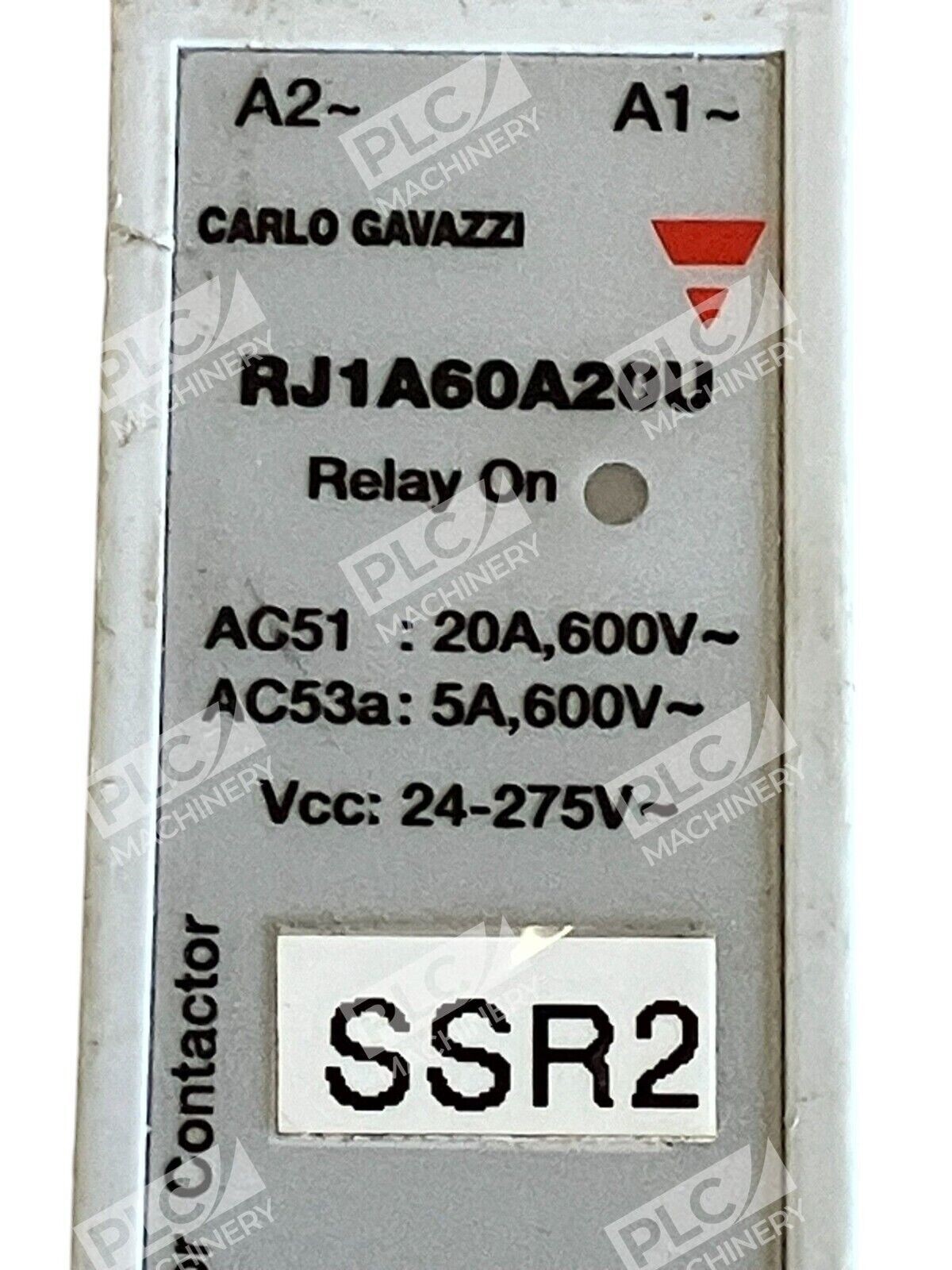 Carlo Gavazzi Solid State Semiconductor Relay RJ1A60A20U - Image 3