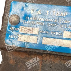 Clark Reliance Corp Max 15PSI FT Trap FA 4 226940437005